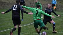 Sport fotbal KP Brná (černá) versus Vilémov.