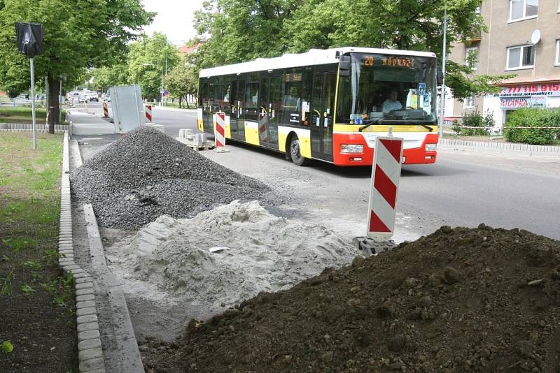 Na Skupovce, úprava předchozích ploch.