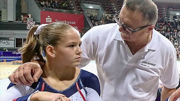 Mezi mladými nominovanými sportovci je i sportovní gymnastka Agáta Strýhalová.