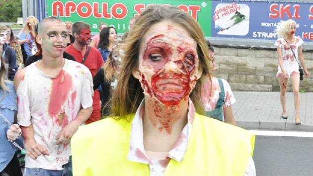 Letos se Zombie Walk Most nekonal. Pořadatelé slibují, že příští rok určitě bude.