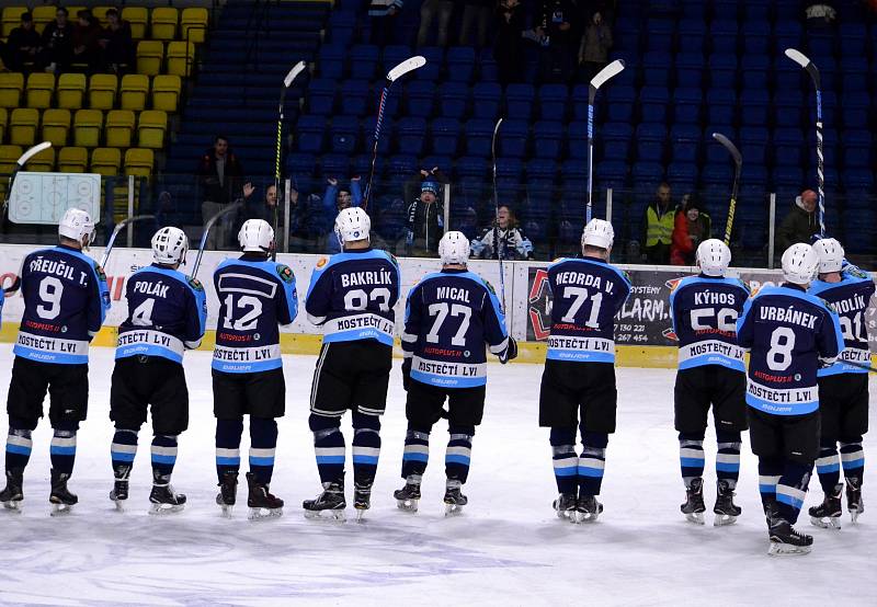 Mostečtí lvi vyřadili v play off Vlky z Jablonce.