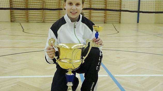 Badmintonistka Super Stars Most Lucie Paurová.