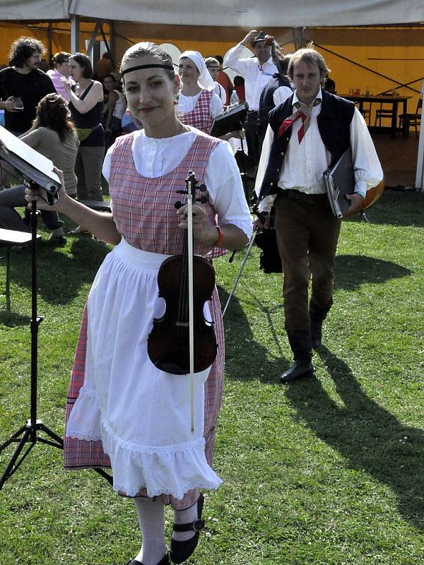 Lesná se stala střediskem folklóru.