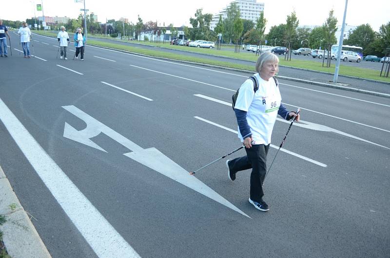 Běžecká show Night Run Most 2017.