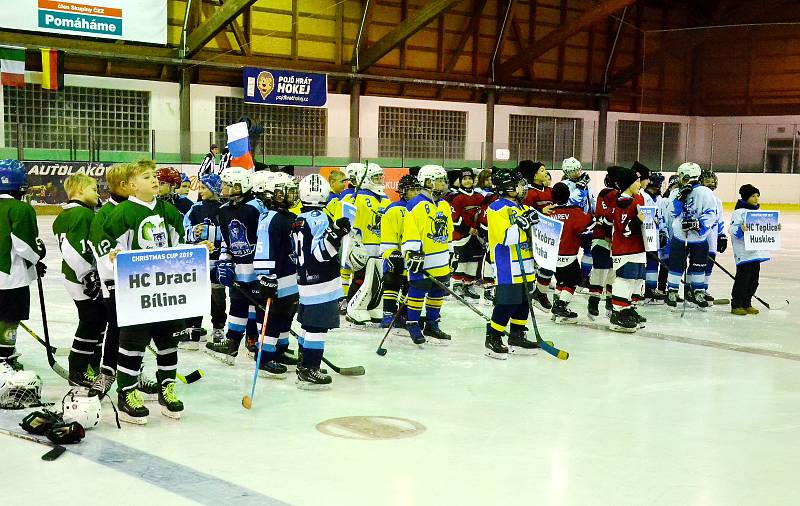 Zimní stadion v Bílině hostí již 21. ročník série mezinárodních hokejových turnajů Christmas Cup 2019.