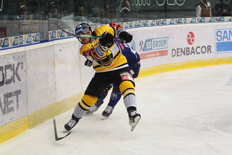 Kladno v Chomutově porazilo Litvínov 3:2