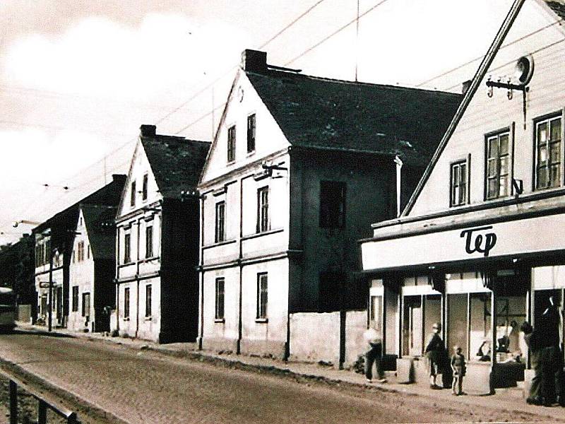 Ulice v Záluží, dnes zaniklé obce.