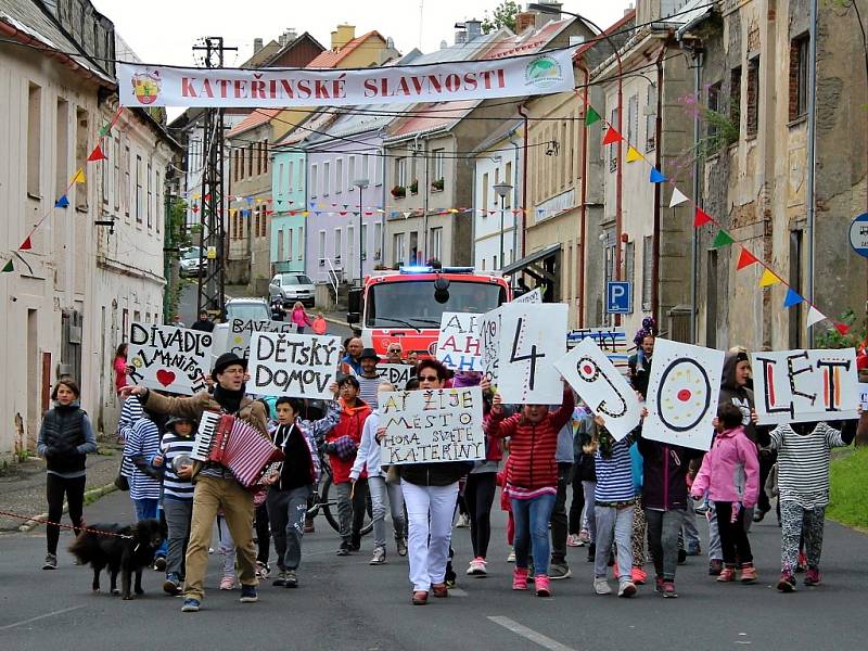 V horském městě Hora Svaté Kateřiny si připomněli hned čtyři výročí