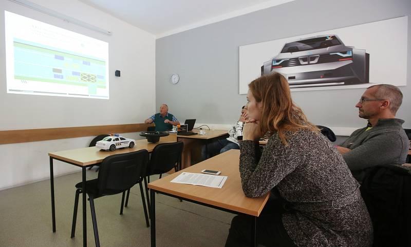 Představení polygonu na autodromu v Mostě