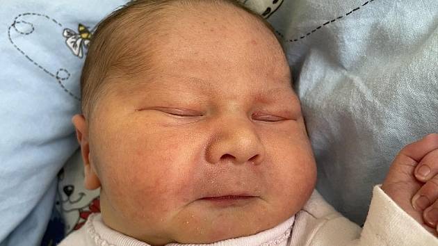 Vojta Baudyš se narodil 9. listopadu ve 21.50 hodin mamince Patricii Prokešové z Mostu. Měřil 50 cm a vážil 3,88 kg.