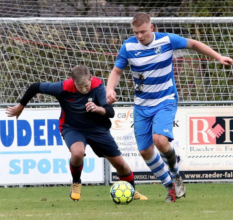 Střetnutí Chuderov versus Unčín v B. třídě skupině A.