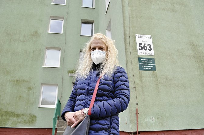 Miroslava Šultysová byla v bloku 563 několik dní bez tepla. Topení nehřálo ve 13 bytech kvůli mimořádné poruše v domácnosti s karanténou.