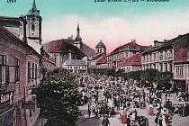 Tržní náměstí roku 1912.