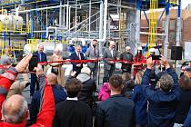 Slavnostní zprovoznění výrobny DCPD v chemičce ORLEN Unipetrol v Záluží u Litvínova 3. září 2022.