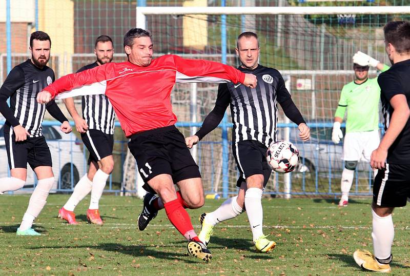 V zápase Mojžíř - Střekov viděli diváci 22 branek. Všechny dostal Střekov.