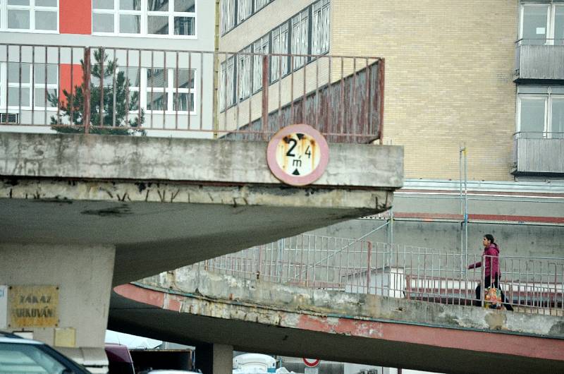 Rekonstrukce nemocnice v Mostě.