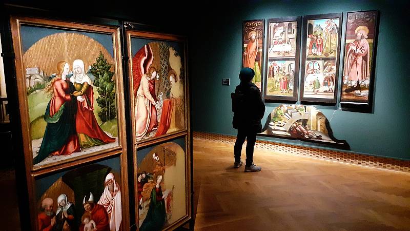 Vernisáž nové expozice Poklady výtvarného umění Mostecka v Oblastním muzeu a galerii v Mostě ve čtvrtek 16. března.