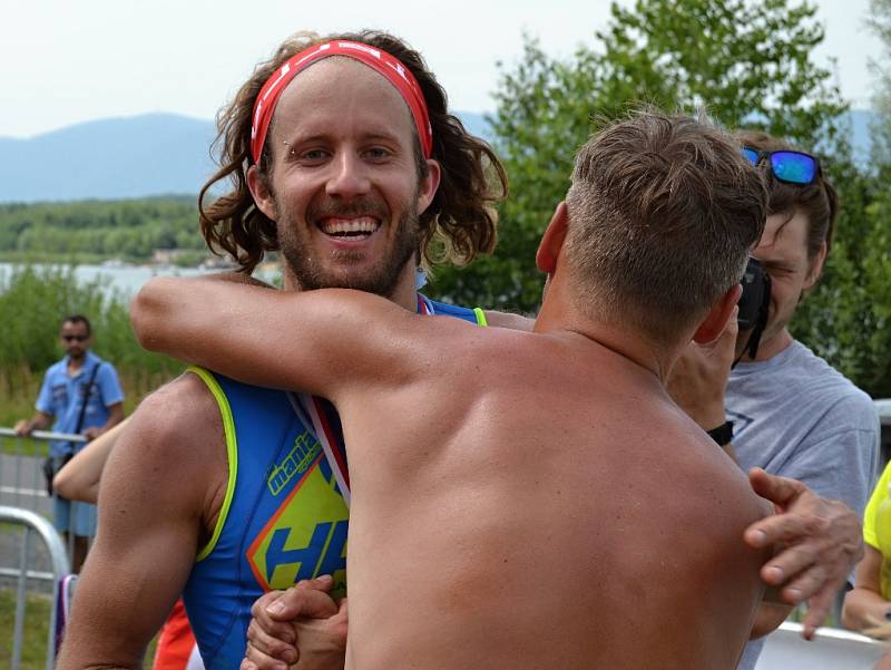 Triatlon v Mostě.