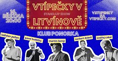 Plakát k show v litvínovské Ponorce.