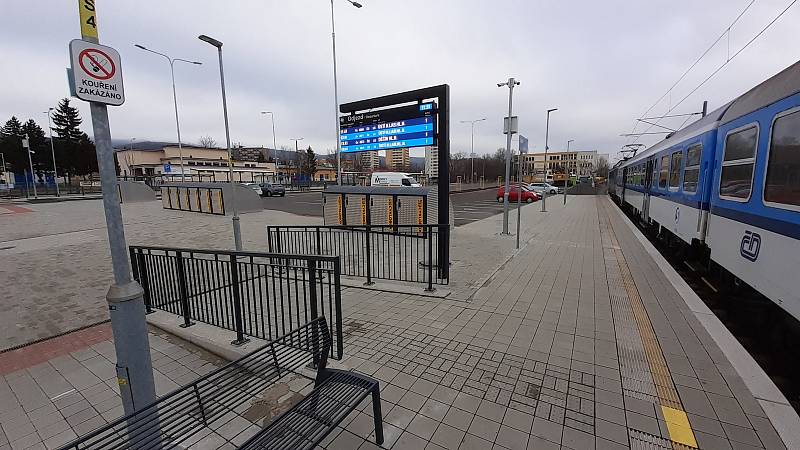 Dopravní terminál v Litvínově je už skoro hotový