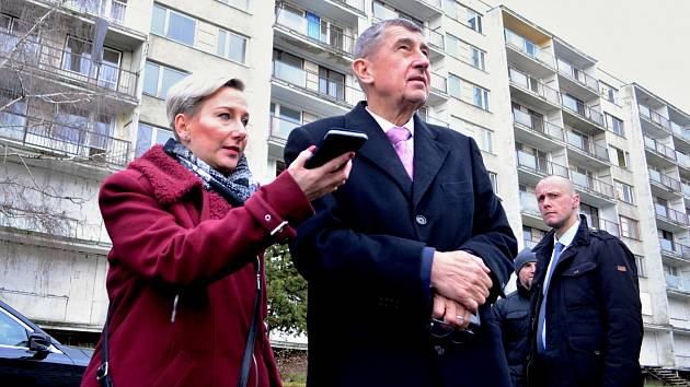 Předseda vlády Andrej Babiš zavítal ve čtvrtek 30. ledna do Litvínova