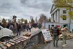 Den válečných veteránů uzavřel muzejní sezonu v mosteckém památníku