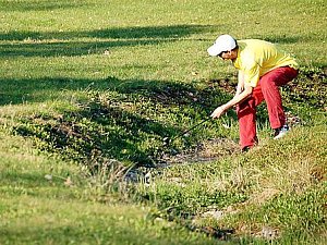 Extrémní golf na Benediktu.