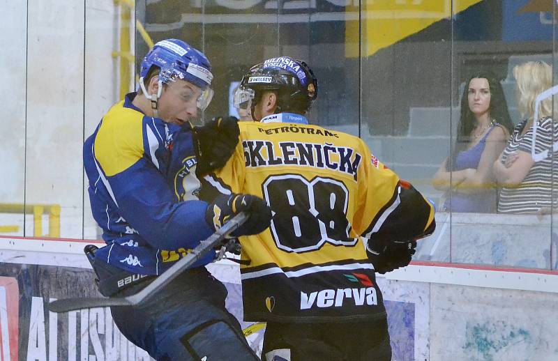 Hokejová příprava Litvínov versus Ústí nad Labem.