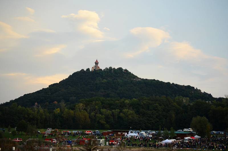 Hasičský festival na Matyldě v Mostě.