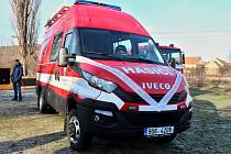 Obrničtí hasiči převzali nový speciál DA L1Z na podvozku Iveco New Daily 50C