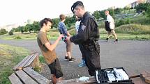 Policisté vyrazili na Šibeník kontrolovat mládež