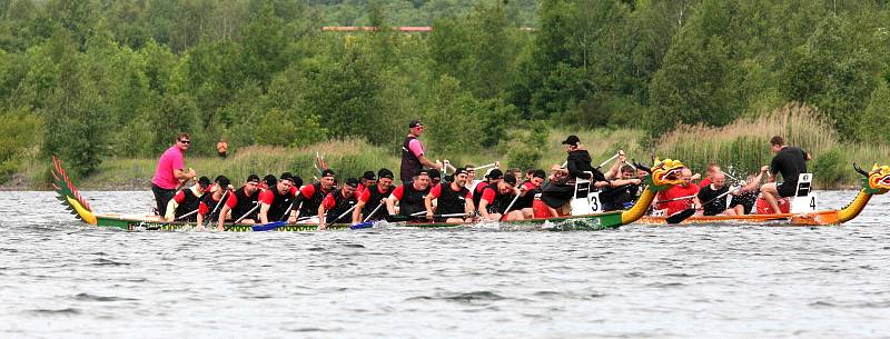 Závody dračích lodí na Matyldě, 2012