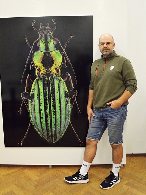 Entomolog a fotograf Pavel Krásenský.