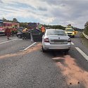 Dopravní nehoda u Korozluk na Mostecku.