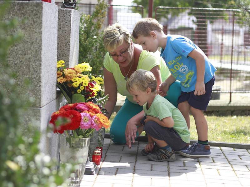 Pietní akt k 35 letům od tragédie na dolu Pluto.