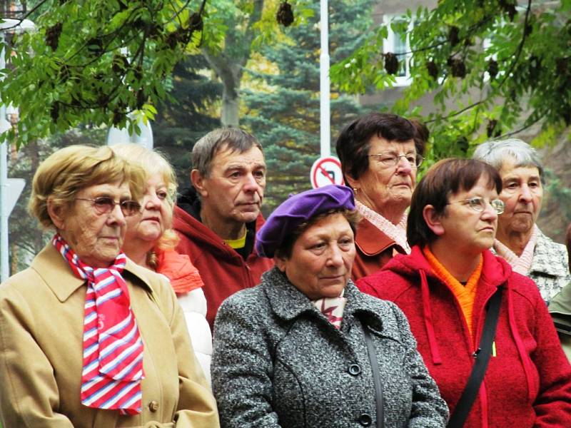 V Litvínově si připomněli výročí vzniku samostatného československého státu.