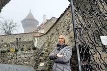 Simona Mann, jednatelka mostecké společnosti Nord Food, která se stará o městský hrad Hněvín v Mostě.