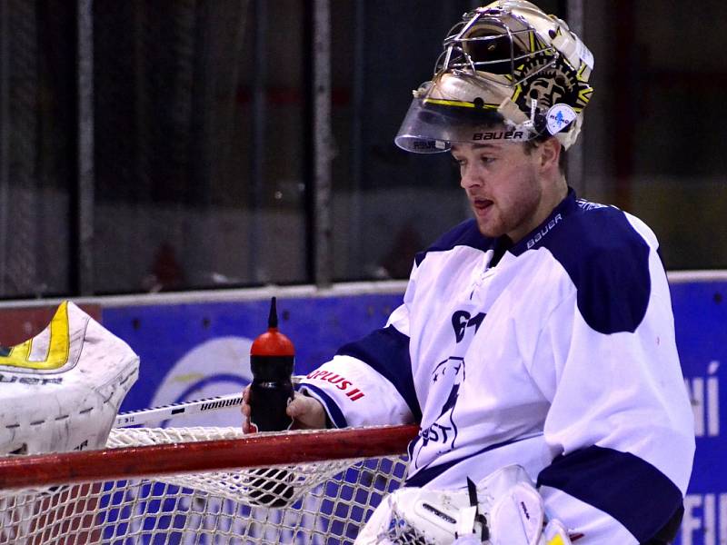 Severočeské derby HC Most (v bílém) versus Litoměřice.