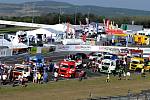 Nedělní den na Czech Truck Prix v Mostě na autodromu.