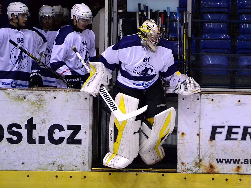 Severočeské derby HC Most (v bílém) versus Litoměřice.