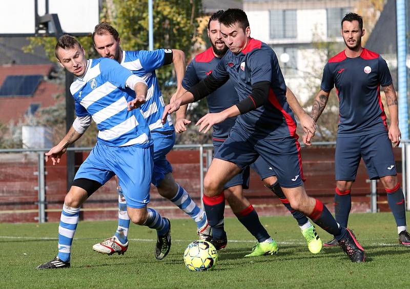 Střetnutí Chuderov versus Unčín v B. třídě skupině A.