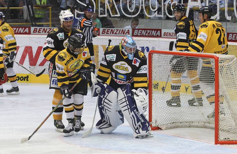 Hokejová exhibice, utkání Šlégr vs. Reichel, červenec 2010