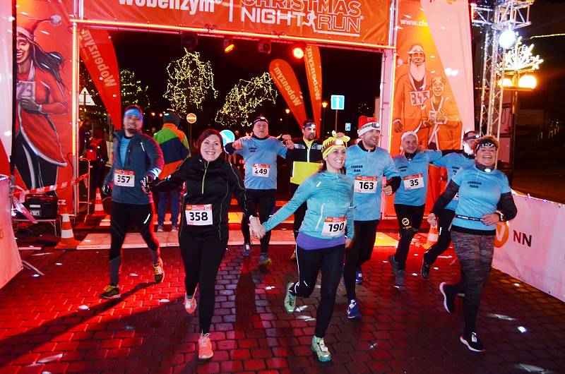 Christmas Night Run v Mostě