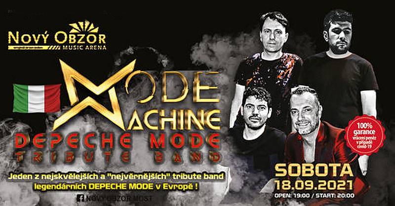 Poprvé v Česku a rovnou do Mostu. Přijede Mode Machine tribute Depeche Mode.