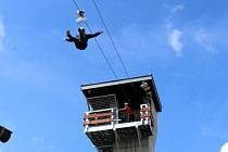 Lidé vybrali jako Krušnohorské "NEJ" unikátní Zipline dráhu v Klínech.