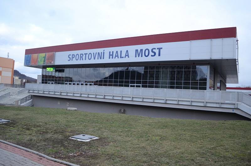 Sportovní hala Most.