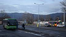 Staré autobusové nádraží v Litvínově zmizí. Nahradí ho dopravní terminál propojený s vlakovou stanicí.