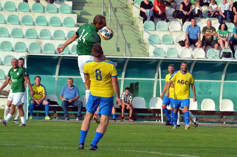 Retro zápas FK Baník Most - FK Teplice.