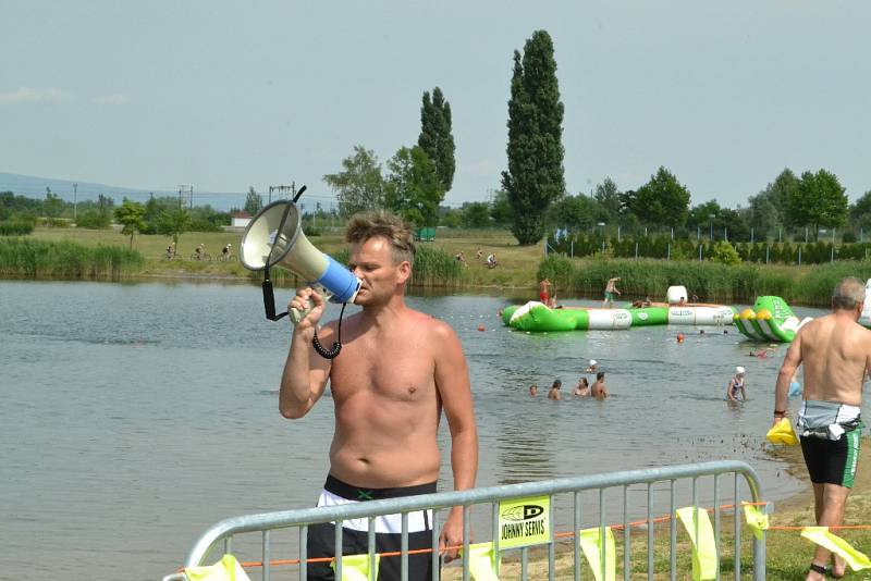 Triatlon v Mostě.