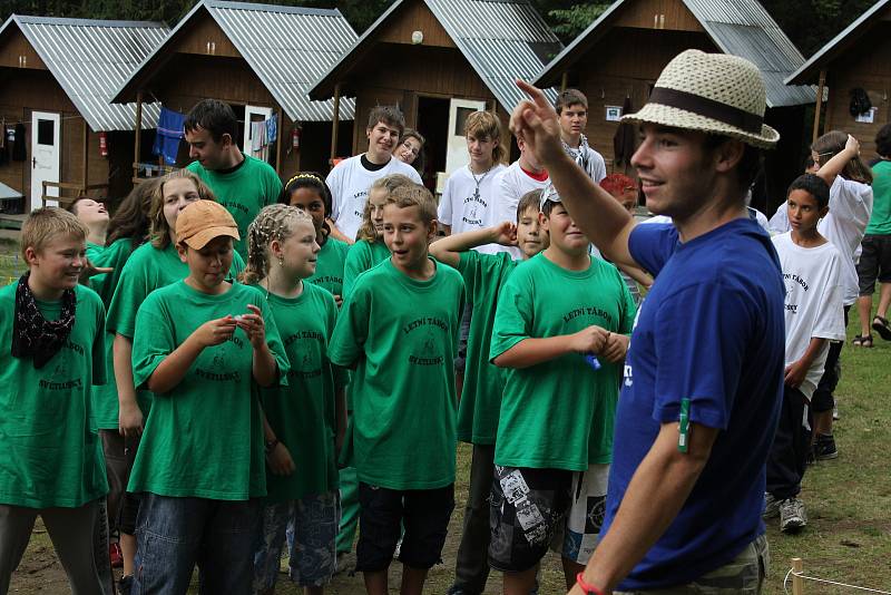 Letní tábor v Hedčanech, 2010.